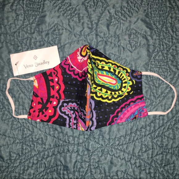 Vera Bradley Accessories - Vera Bradley Face Mask Twilight Paisley